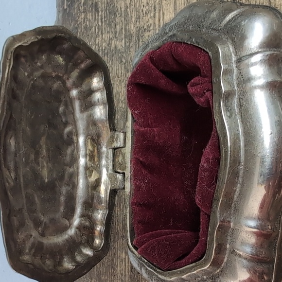 Vintage Italian Vera Lucino Silver Plated Trinket Jewelry Box - Picture 8 of 10